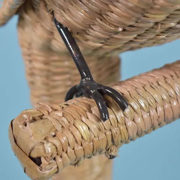 Wood Macaw Floor Lamp by Mario Lopez Torres For Sale - Image 7 of 10