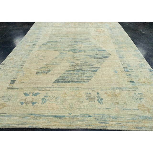 Turkish Oushak Rug 8'10" x 11'9" #18572 Explore a curated collection of hallway runners, wool rugs, and handmade...