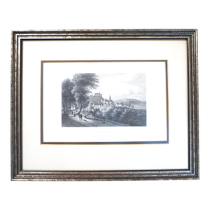Antique Marburg Germany Original Steel Engraving