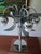 Robert Sommeman Style Vintage Space Age Chrome 1970'S 5 Light Waterfall Lamp with Smoked Lucite Petals - 3 Way Switch...
