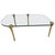 Brass and Glass Coffee Table by Peter Ghyczy, 1970s For Sale - Image 14 of 14