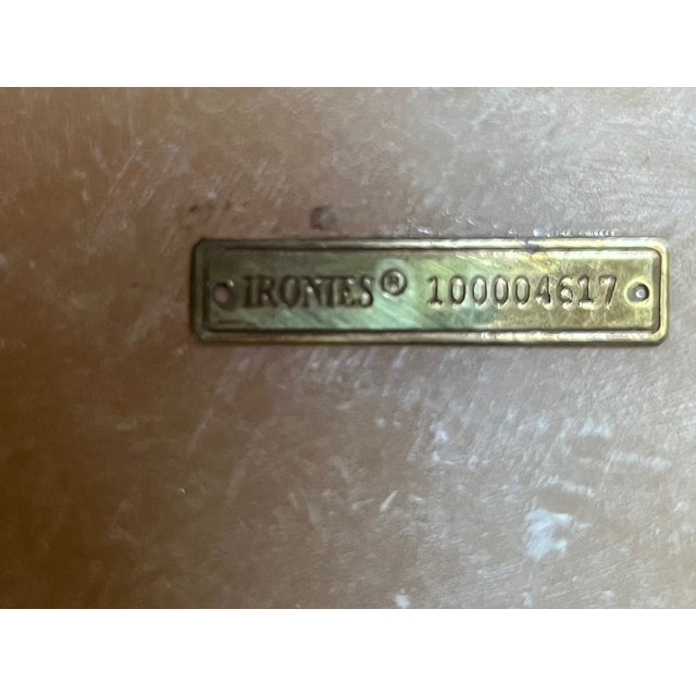 Alabaster Lamp & Shade by Ironies For Sale - Image 12 of 13