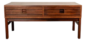 Small Danish Rosewood Chest of Drawers, 1960s