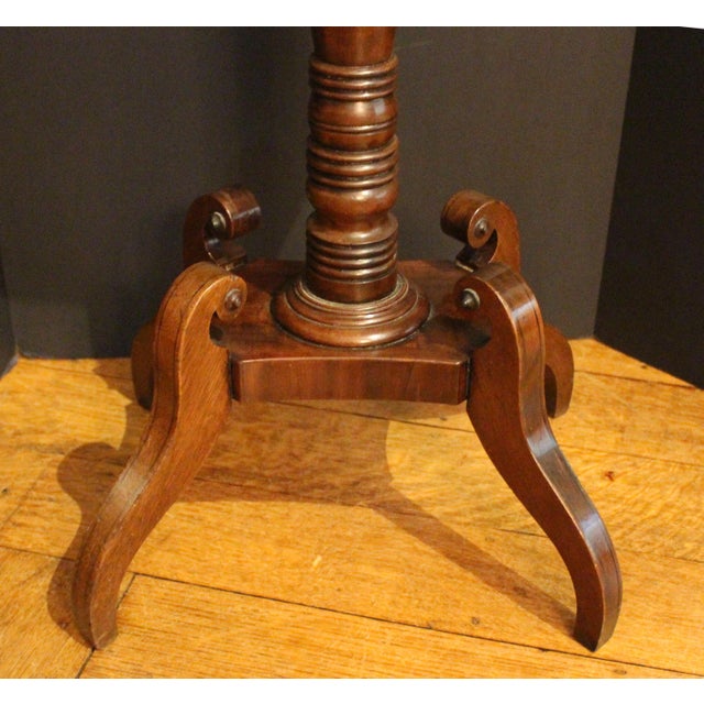 Early 19th Century Circa 1820 English Late Regency Adjustable Height Reading Table or Music Stand For Sale - Image 5 of 6