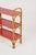 Italian Bookcase in Rattan and Red Laminate from Vivai del Sud, 1970s For Sale - Image 13 of 15