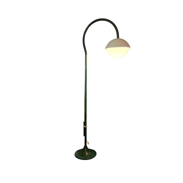Forest Green Floor Lamp by Luigi Bandini Buti for Kartell, 1960s For Sale - Image 8 of 8