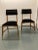 Mid-Century Modern 1950s Mid-Century Modern Velvet Couple Dining Chairs by Gio Ponti , Italy 1960s - Set of 2 For Sale - Image 3 of 13