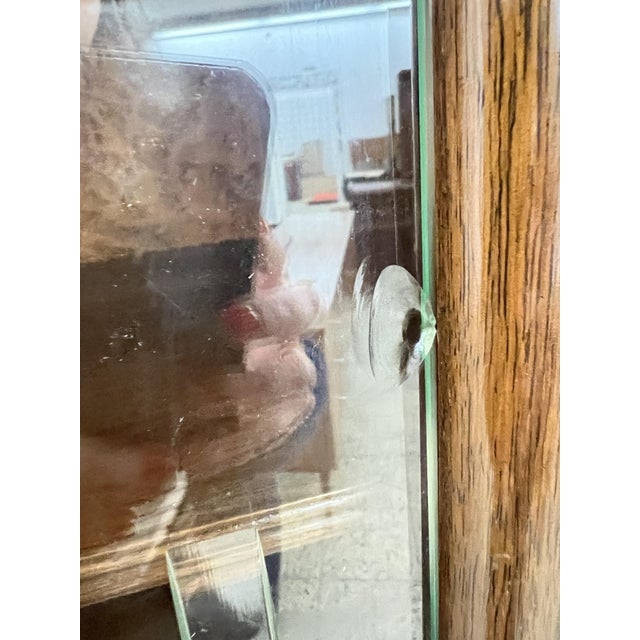 Brown Art Deco German Wall Cabinet by Ernst Hilker Detmold, 1920s For Sale - Image 8 of 15