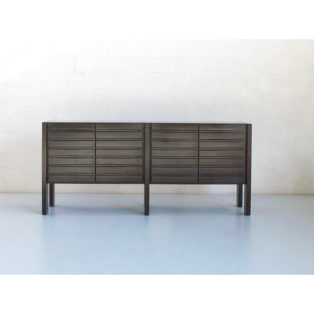 Dark Iroko Wood Sideboard Camargue Range from Regain, France, 1970s For Sale - Image 14 of 14