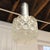 Crystal Glass Pendant Light from Limburg, 1970s For Sale - Image 3 of 10