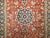 Vintage Turkmen Area Rug, Hand-Knotted Wool, Allover Geometric Pattern, Pistachio Green & Red, 4x8 For Sale - Image 12 of 18