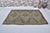 Tan Vintage Turkish Cicim Kilim Rug With Geometric Grid Pattern & Muted Earth Tones For Sale - Image 8 of 10