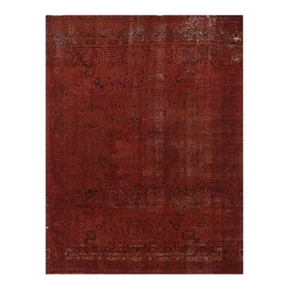 1980s Handwoven Persian Area Rug 9’9″ X 13’0″ For Sale