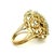1960s Vintage Italian Opal & Diamond Cocktail Ring | 14k Gold Mid-Century Statement, Size 6 For Sale - Image 5 of 16