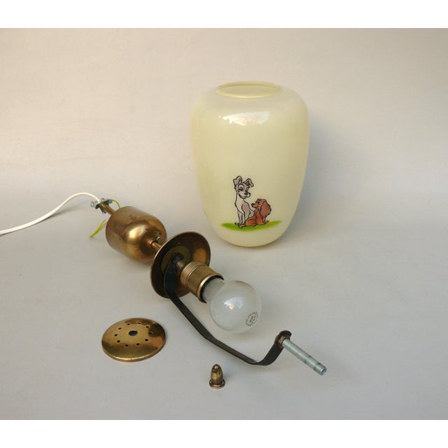 Beige Vintage Pendant Light from Doria Leuchten, 1950s For Sale - Image 8 of 18