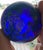Abstract Art Glass Sphere MCM Colorful Decor Piece For Sale - Image 9 of 9