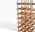 Mid 20th Century Large Architectural Mid Century 75 Bottle Wine Rack For Sale - Image 15 of 15