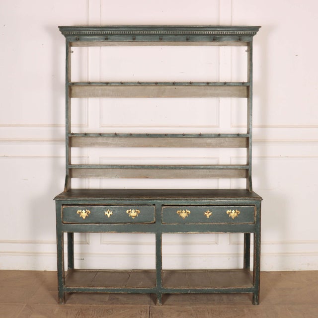 English Painted Pot Board Dresser For Sale - Image 15 of 15