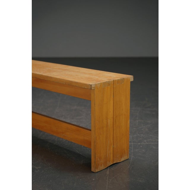 French Modernist Bench, 1960s For Sale - Image 6 of 15