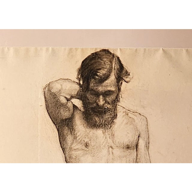 Late 19th Century École Des Beaux-Arts Academic Study, France, Circa 1880 For Sale - Image 5 of 6