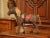 19th Century French Leather Papier Mache and Horse Hair Painted Sculpture For Sale - Image 10 of 10