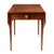 A Federal-era Massachusetts Hepplewhite drop-leaf Pembroke table, 1790-1810, in Honduran mahogany with a wide, single-...