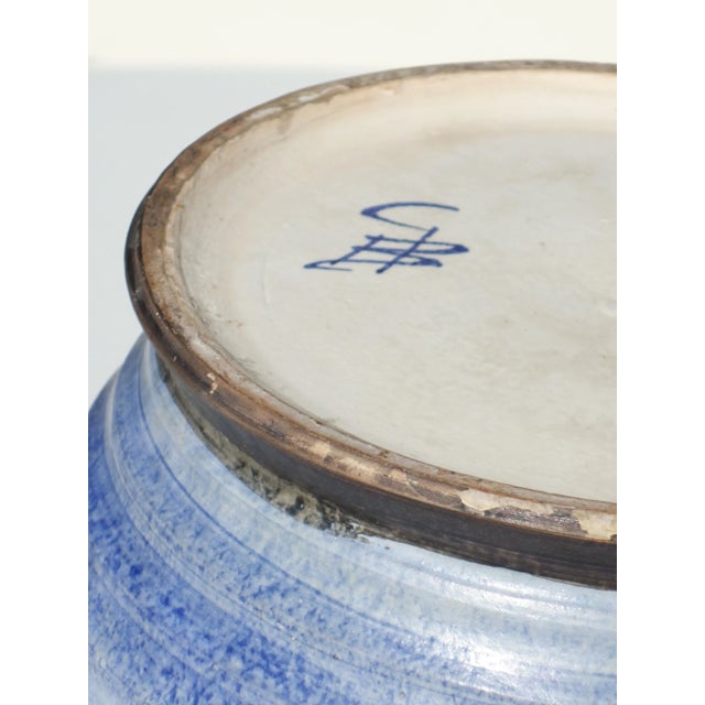 Art Deco Italian Albisola Ceramic Vase, 1930s For Sale - Image 6 of 8