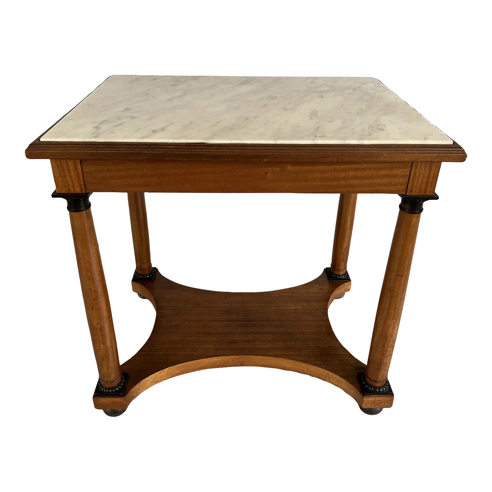 Elegant Vintage Art Deco Biedermeier Accent Console Table or Lady Desk