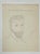 Vintage 1960's Portrait Sketch of Michelangelo in Coquillage Frame For Sale - Image 9 of 12