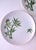 Mid 20th Century Porcelain Plates Bamboo Design, Set of 4, Circa 1960s For Sale - Image 5 of 9