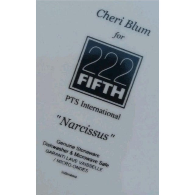 Art Nouveau Daffodil China- Set of Twelve For Sale - Image 12 of 12