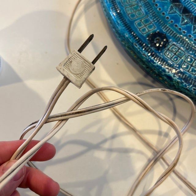 Vintage George Nelson Bitossi Meridian Electric Wall Clock For Sale In Philadelphia - Image 6 of 11