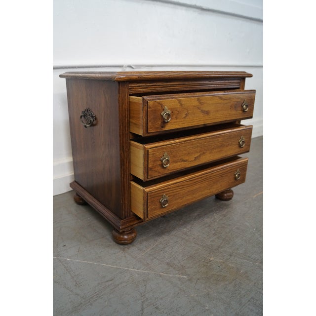 Ethan Allen Royal Charter Oak Nightstands A Pair Chairish