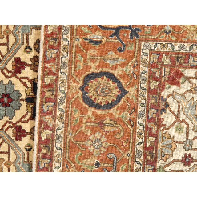 Textile Pasrgad DC Fine Hand Knotted Ralph Lauren Design Rug For Sale - Image 7 of 7