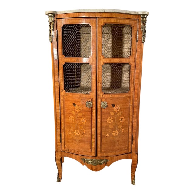 French Louis XV Style Bookcase, 1860s For Sale