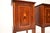 Brown Antique Edwardian Inlaid Bedside Cabinets, 1900, Set of 2 For Sale - Image 8 of 11