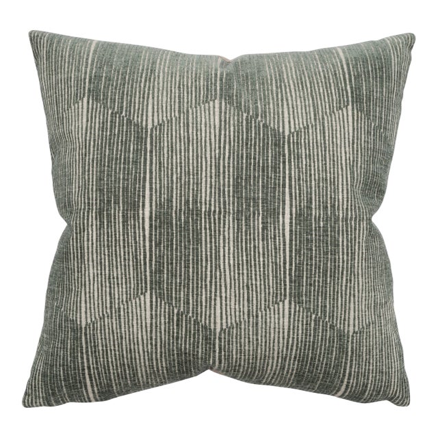 Stereo Eucalyptus 22x22 Pillow For Sale