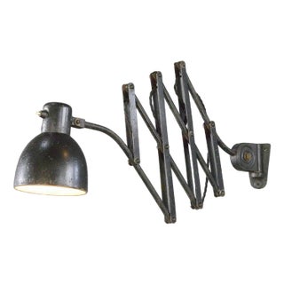 Scissor Wall Lamp from Hala, 1920s For Sale