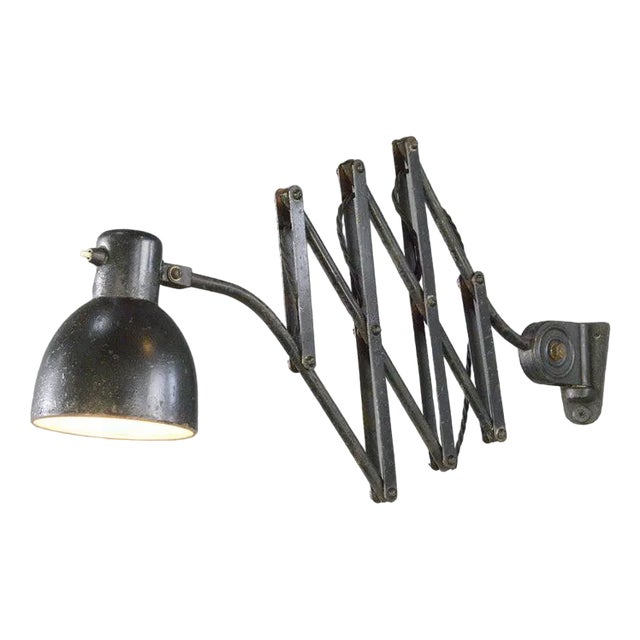Scissor Wall Lamp from Hala, 1920s For Sale