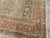 Early 20th Century Handmade Persian Mahal Room Size Carpet in Rust and Seafoam For Sale - Image 9 of 10