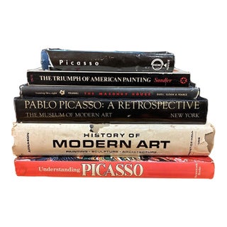 Vintage Set of 7 Modern Art Books / Titles as Shown / Group #1 For Sale