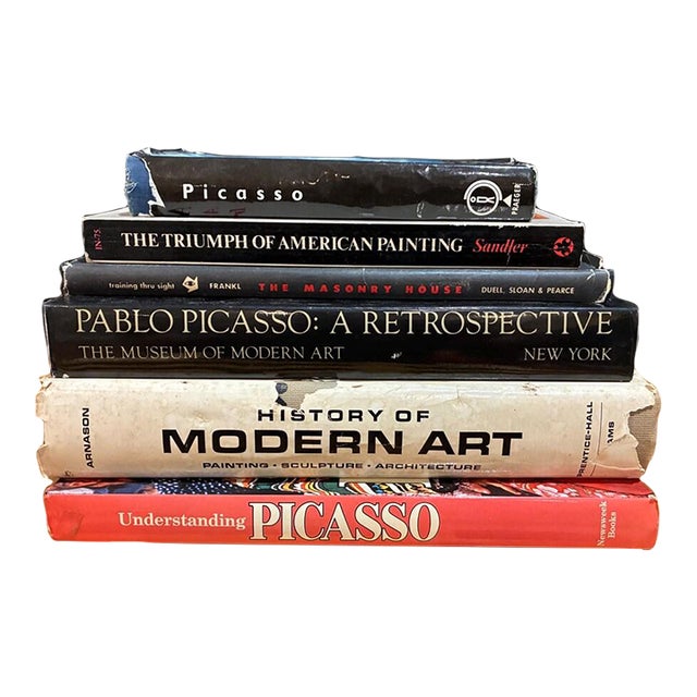Vintage Set of 7 Modern Art Books / Titles as Shown / Group #1 For Sale