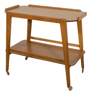 Mid-Century Teak Serving Trolley, United Kingdom, 1960s