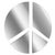 Metal Pace Wall Mirror in Powder-Coated Aluminum by Altreforme For Sale - Image 7 of 8