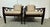 Beige Barbara Barry for Baker Furniture Double X Armchairs, Pair For Sale - Image 8 of 12