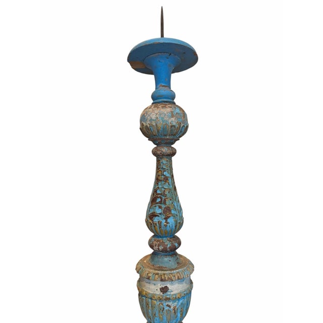 Antique Altar Stick, Church Candlestick | Chairish