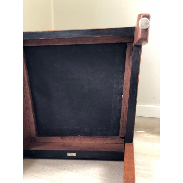 Art Deco Oak Dining Chair by j.a. Muntendam for l.o.v. Oosterbeek, 1920s For Sale - Image 10 of 12