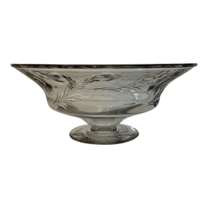 Early 20th Century Dorflinger Footed Glass Bowl