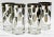 Contemporary Vintage Set of 4 Dorothy Thorpe Era Tumblers With Dots For Sale - Image 3 of 5