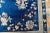1920s Navy Blue Floral Vase Antique Chinese Art Deco Rug 8' 9'' X 11' 6'' Wool Knotted Carpet For Sale - Image 10 of 12